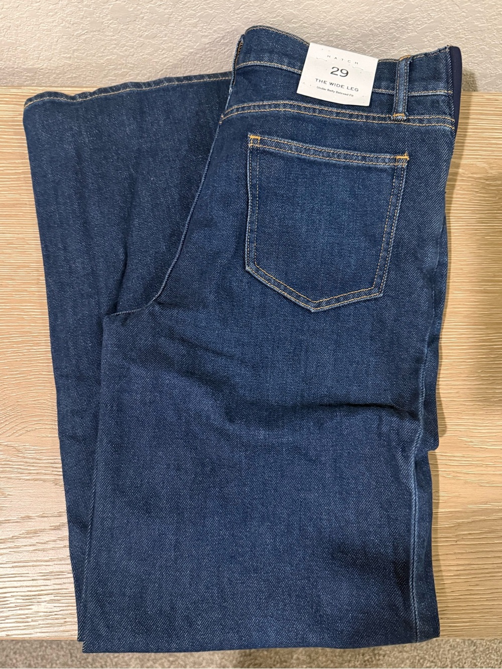 HATCH - The Relaxed Wide Leg Maternity Jean - Size 29 - NWT
